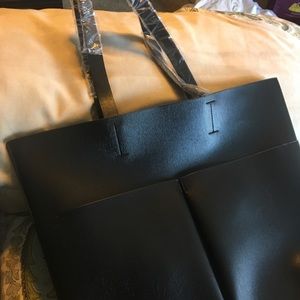Leather Neiman Marcus tote.  Never used!